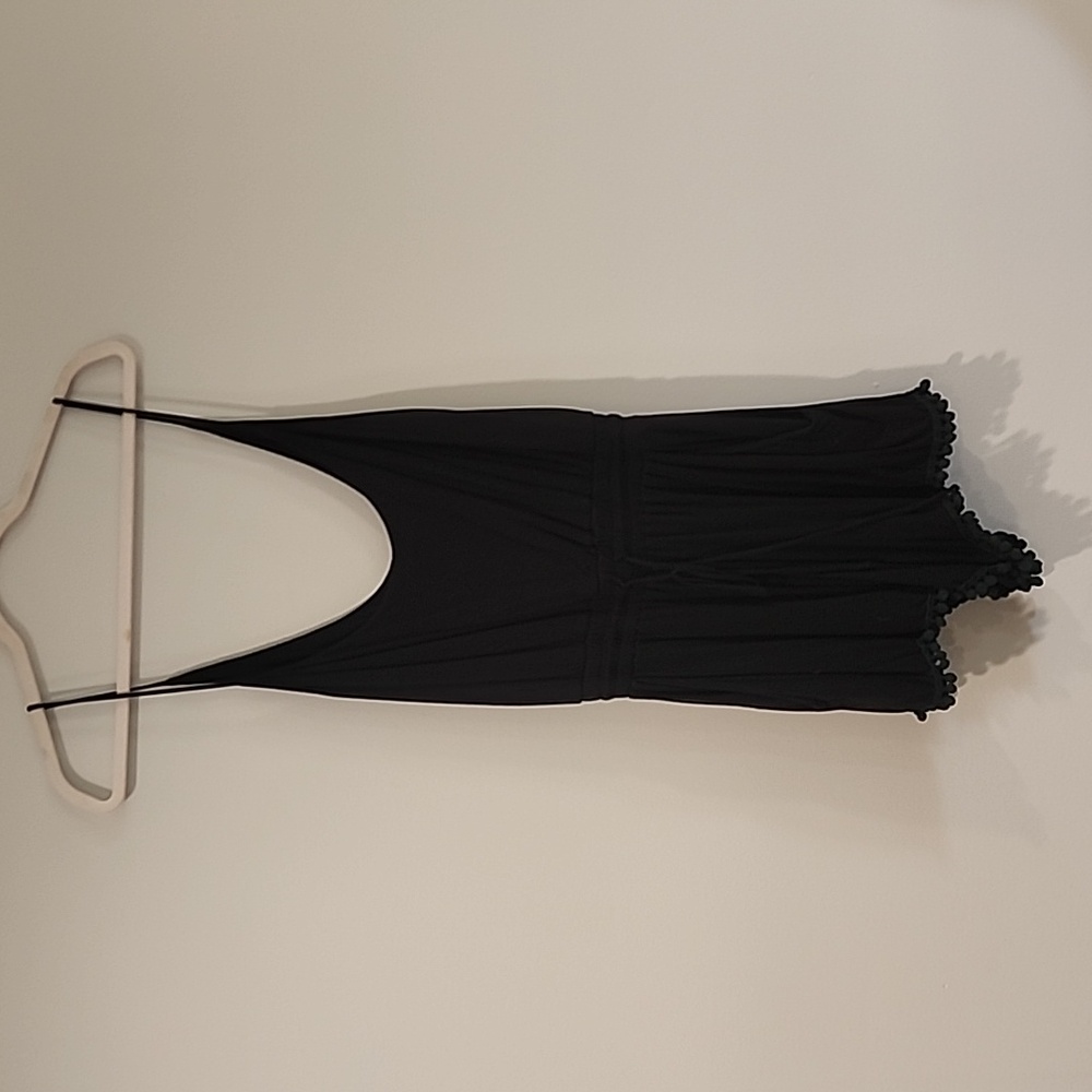 Shorts Romper with cute bottom detail and tie waist